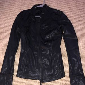 Metallic Black Lululemon Define Jacket